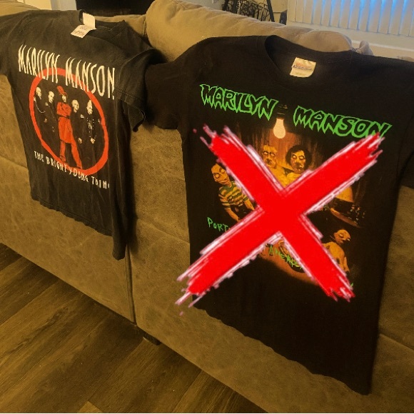 2003’ Vintage Marilyn Manson Shirt - Picture 6 of 6